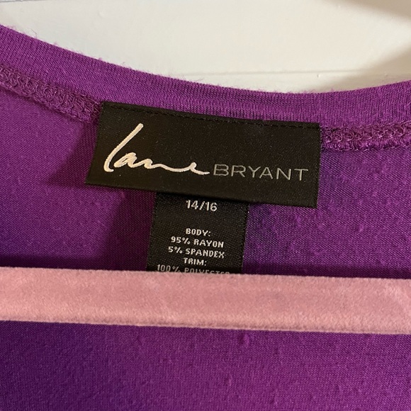 Lane Bryant asymmetric tunic - Picture 2 of 2